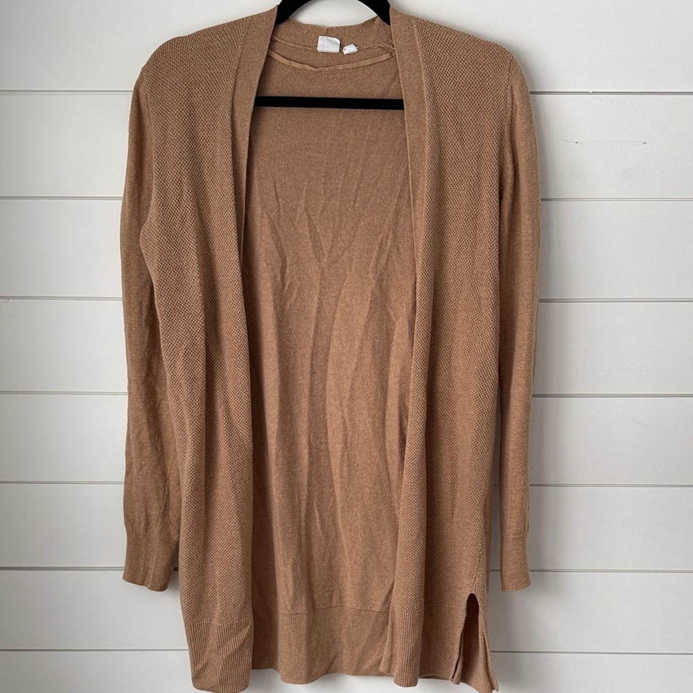 GAP Women's Tan Cardigan Sweater